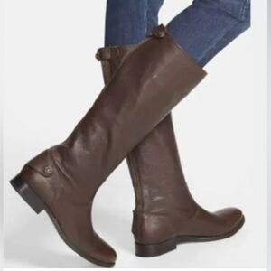 Vintage FRYE Melissa Button Back Zip Tall Riding Boots Size 9